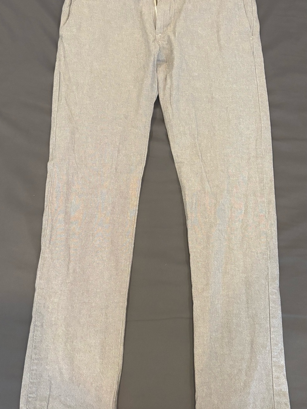 J. Crew Straight-Leg Jeans in Light Beige